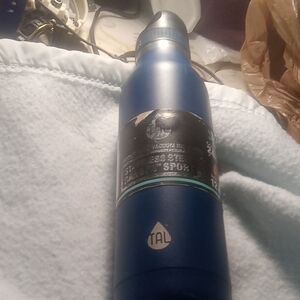 Blue Stainless Steel Water Bottle